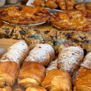Almond croissant